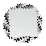 Duża mata piankowe puzzle szachownica Ricokids 180x180cm 9szt