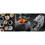 Ekspres do kawy kolbowy 20 bar Berdsen BD-770 srebrny