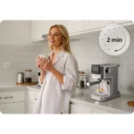 Ekspres do kawy kolbowy 20 bar Berdsen BD-770 srebrny