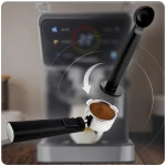 Ekspres do kawy kolbowy 20 bar Berdsen BD-771 czarny