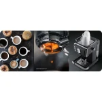 Ekspres do kawy kolbowy 20 bar Berdsen BD-772 czarny