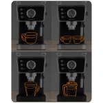 Ekspres do kawy kolbowy 20 bar Berdsen BD-772 czarny