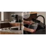 Ekspres do kawy kolbowy spieniacz do mleka 20 bar Berdsen BD-773 czarny