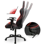 Fotel biurowy dla gracza Sofotel Inferno czarno-czerwony