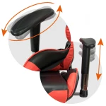 Fotel biurowy dla gracza Sofotel Inferno czarno-czerwony