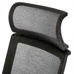 Fotel biurowy krzesło obrotowe mikrosiatka Nosberg - mechanizm TILT