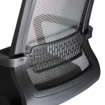 Fotel biurowy krzesło obrotowe mikrosiatka Nosberg - mechanizm TILT