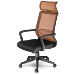 Fotel biurowy krzesło obrotowe mikrosiatka Nosberg - mechanizm TILT