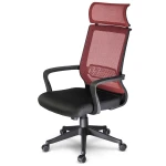 Fotel biurowy krzesło obrotowe mikrosiatka Nosberg - mechanizm TILT