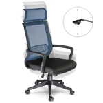 Fotel biurowy krzesło obrotowe mikrosiatka Nosberg - mechanizm TILT