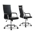 Fotel biurowy nowoczesny design Sofotel Boston czarny