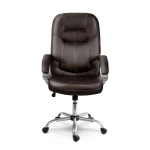 Fotel biurowy obrotowy Sofotel ciemny brąz 