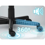 Fotel biurowy obrotowy Sofotel ciemny brąz 