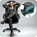 Fotel biurowy obrotowy Sofotel czarny