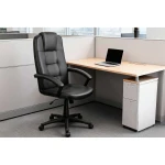 Fotel biurowy obrotowy Sofotel czarny