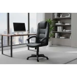 Fotel biurowy obrotowy Sofotel czarny