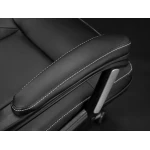 Fotel biurowy skórzany Sofotel EG-222 czarny 