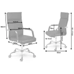 Fotel biurowy Sofotel Koiba czarny