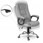 Fotel biurowy Sofotel Porto - szary