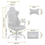 Fotel biurowy Sofotel Werona - czarny - 2581