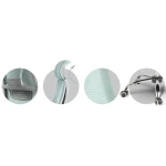 Fotel biurowy z mikrosiatką Praga - jasnoniebieski 