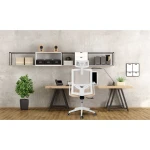 Fotel biurowy z mikrosiatki Sofotel Rotar beżowy