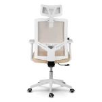 Fotel biurowy z mikrosiatki Sofotel Rotar beżowy