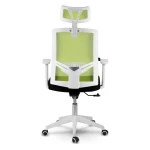 Fotel biurowy z mikrosiatki Sofotel Rotar zielony 