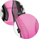 Fotel biurowy z mikrosiatki Sofotel Gontia różowy