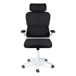 Fotel biurowy z mikrosiatki Sofotel Formax czarny