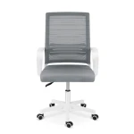 Fotel biurowy z mikrosiatki Sofotel Corta ciemnoszary 