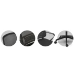 Fotel biurowy z mikrosiatki Sofotel Rivilo