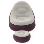 Fotel dmuchany z podnóżkiem 122 x 94 x 81 cm Bestway 75053