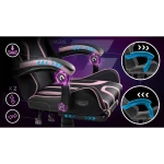 Fotel gamingowy obrotowy krzesło gracza podnóżek kubełkowy Specter Sofotel