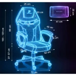 Fotel gamingowy obrotowy krzesło gracza kubełkowy Furon Sofotel