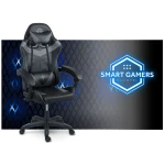 Fotel gamingowy Sofotel Draknor czarno-szary