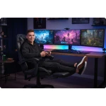 Fotel gamingowy Sofotel Draknor II czarno-szary