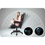 Fotel gamingowy Sofotel Draknor II czarno-szary