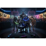 Fotel gamingowy Sofotel Draknor II czarno-niebieski