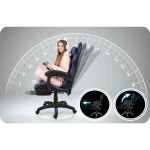 Fotel gamingowy Sofotel Draknor II czarno-niebieski