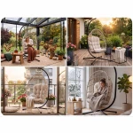 Fotel ogrodowy wiszący Maribella Sofotel 290503