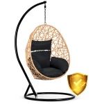 Fotel ogrodowy wiszący Sabana Sofotel jasno brązowy