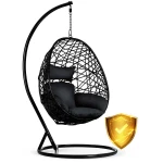 Fotel ogrodowy wiszący Sabana Sofotel czarny