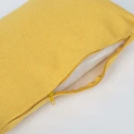 Fotel uszak z podnóżkiem Norse żółty