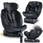 Fotelik samochodowy Nukido Aero Line czarny 0-36 kg ISOFIX