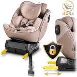 Fotelik samochodowy Nukido Aero Line beżowy 0-36 kg ISOFIX