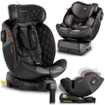 Fotelik samochodowy Nukido Prestige Line czarno-szary 0-36 kg ISOFIX