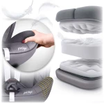 Fotelik samochodowy Nukido Prestige Line szary 0-36 kg ISOFIX