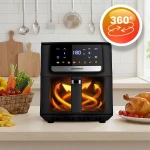 Frytkownica beztłuszczowa Air fryer Berdsen BD-662 czarna