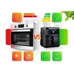 Frytkownica beztłuszczowa Air fryer Berdsen BD-661 czarna